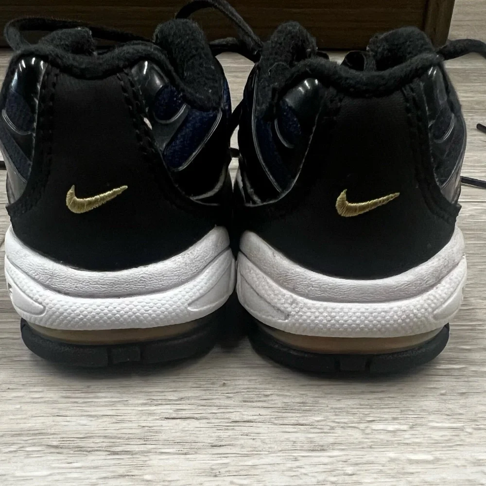 Nike Air Max Plus TD Toddler Sneakers Black Sky Blue Size 4C - Picture 10 of 11